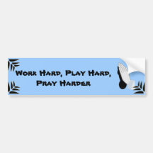 Pray harder - Bumper Sticker