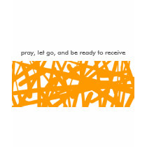 Pray, Let Go, Receive T-shirt