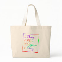 Pray, Plan, Prepare, Pray bags by TWFStore_Inspiration Pray, Plan, Prepare, Pray bags