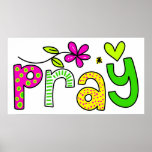 Pray Posters