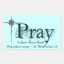 Pray Sticker