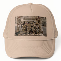 PRAY WITH OUR TROOPS hats by SPEAKTHEWORDNOW PRAY WITH OUR TROOPS hats
