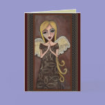 Prayer Angel - angelic greeting card