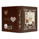 Prayer & Chocolate Woman's Recipe Binder