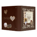 Prayer & Chocolate Woman's Recipe Binder
