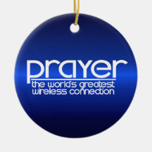PRAYER CHRISTMAS TREE ORNAMENTS
