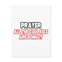 Prayer...Cool Kids postcards