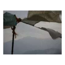  Prayer Flags and Mountains posters