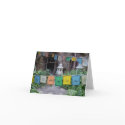 PRAYER FLAGS AT TEMPLE NOTE CARD by bonnievoyage PRAYER FLAGS AT TEMPLE NOTE CARD