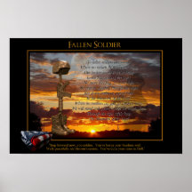 Prayer for a Fallen Soldier Posters