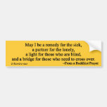 Prayer for the Sick Bumper Sticker