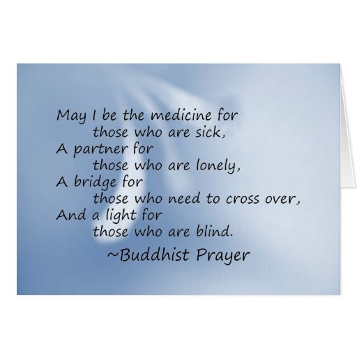 Prayer for the Sick Card | Zazzle