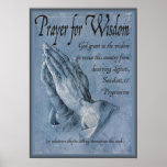 Prayer For Wisdom posters