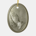 Prayer Hands Christmas Tree Ornaments