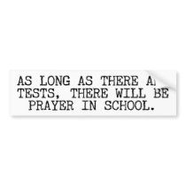 Prayer In School bumper stickers