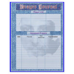 PRAYER JOURNAL PAGES Album / Binder Insert Pages flyers