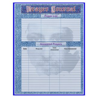 PRAYER JOURNAL PAGES Album / Binder Insert Pages flyer