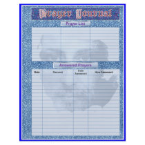 PRAYER JOURNAL PAGES Album / Binder Insert Pages Flyers