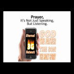 Prayer: Not just speaking, but listening postcards