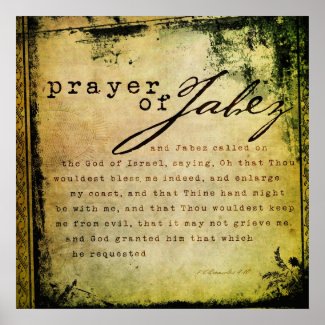 Prayer of Jabez Print