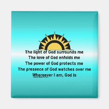 Prayer of Protection Magnets