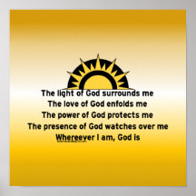 Prayer of Protection Posters