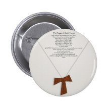 Prayer of Saint Francis Button