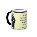 Prayer of Saint Francis Mug