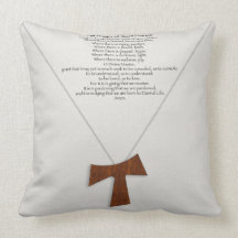 Prayer of Saint Francis Pillow