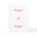 Prayer of Solace cards