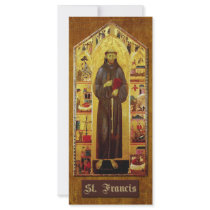 "Prayer of St. Francis of Assisi" Rack Card Template