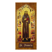 "Prayer of St. Francis of Assisi" Rack Card Template