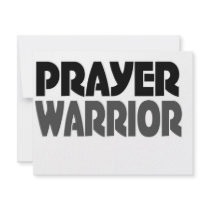prayer warrior invitations