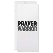 prayer warrior custom rack card
