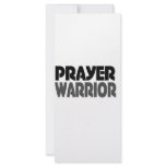 prayer warrior custom rack card