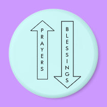 Prayers & Blessings - magnet by Horseshoes3 Prayers & Blessings - magnet