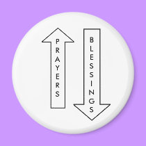 Prayers & Blessings - magnet by Horseshoes3 Prayers & Blessings - magnet