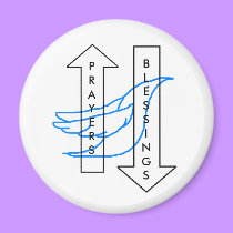 Prayers & Blessings - magnet by Horseshoes3 Prayers & Blessings - magnet