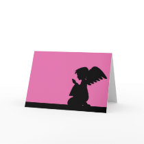 Praying Angel Greeting Card