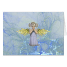 Praying Angel Greeting Card