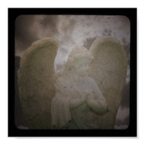 Praying Angel on Canvas posters by kotibeth Praying Angel on Canvas posters