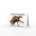 Praying at horse races cards