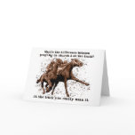 Praying at horse races cards