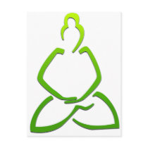 Praying Buddha postcards