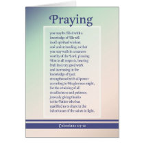 Praying for you cards