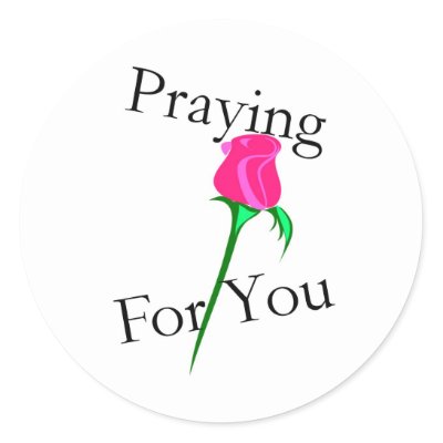 praying for you. Praying for you sticker by
