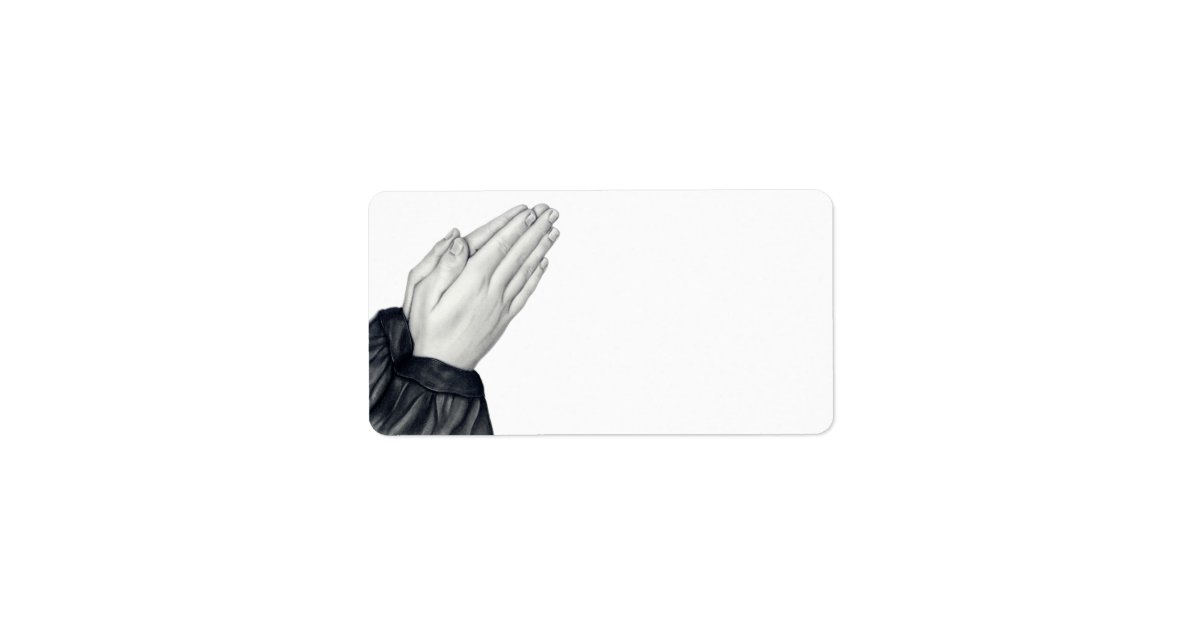 praying-hands-address-labels-zazzle