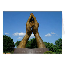 Praying Hands Card