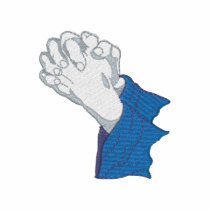 Praying Hands embroidered shirts