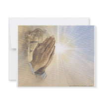 Praying Hands invitations